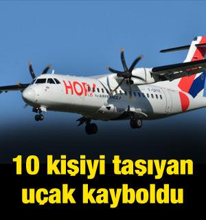 Endonezya'da 10 kişiyi taşıyan u&ccedil;ak kayboldu