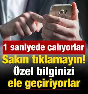 G&ouml;r&uuml;rseniz sakın tıklamayın! Şifrenizi &ccedil;alıp adınıza işlem yapıyorlar