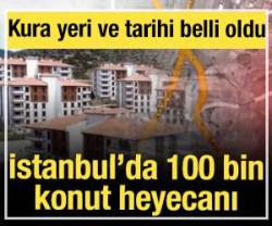 İstanbul'da TOKİ 100 bin konutun yapılacağı il&ccedil;e belli oldu : Baklalı Mahallesi nerede?