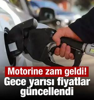 Motorine zam geldi! İşte son fiyatlar...
