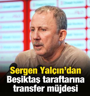 Sergen Yal&ccedil;ın Beşiktaş taraftarına transfer m&uuml;jdesini verdi!