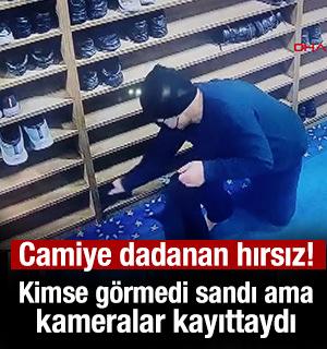 Sultangazi'de camiye dadanan hırsız cemaati mağdur etti