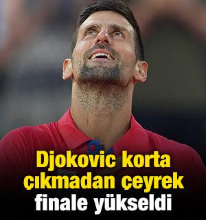 Djokovic korta &ccedil;ıkmadan Avustralya A&ccedil;ık'ta &ccedil;eyrek finale y&uuml;kseldi