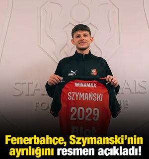 Fenerbah&ccedil;e, Szymanski'nin ayrılığını resmen a&ccedil;ıkladı!