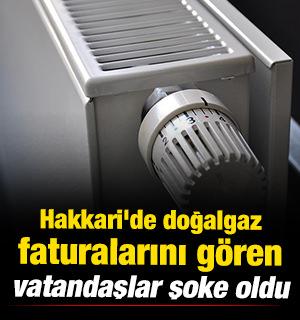 Hakkari'de doğalgaz faturası şoku: 12 bin TL ila 20 bin TL arasında değişiyor