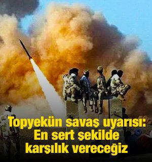 İran'dan ABD'ye topyek&uuml;n savaş uyarısı: Sert şekilde karşılık vereceğiz