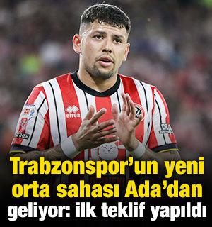 Trabzonspor yeni orta sahasını İngiltere'den geliyor: İlk teklif yapıldı