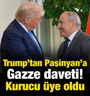 Trump Paşinyan'ı Gazze Barış Kuruluna kurucu &uuml;ye olarak davet etti
