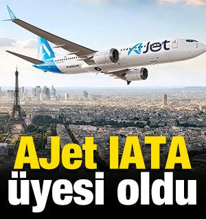 AJet, IATA &uuml;yesi oldu