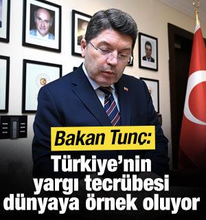 Bakan Tun&ccedil; Katar'da: T&uuml;rkiye'nin yargı tecr&uuml;besi d&uuml;nyaya &ouml;rnek oluyor
