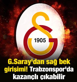 G.Saray'dan sağ bek girişimi! Trabzonspor'da kazan&ccedil;lı &ccedil;ıkabilir