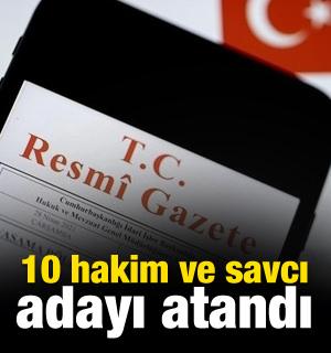 HSK atama kararları Resmi Gazete'de