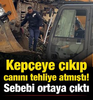 Kep&ccedil;eye &ccedil;ıkan zabıta canını tehlikeye atmıştı: Sebebi ortaya &ccedil;ıktı