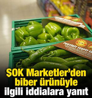 ŞOK Marketler&rsquo;den biber &uuml;r&uuml;n&uuml;yle ilgili iddialara yanıt