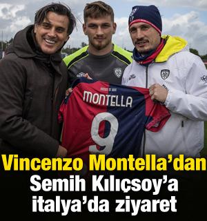 A Milli Takım'ın vazge&ccedil;ilmezi olabilir! Montella'dan Semih Kılı&ccedil;soy'a ziyaret