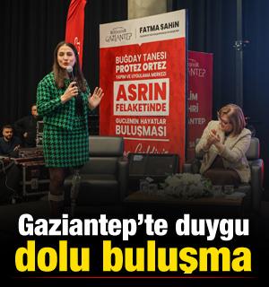 Asrın felaketinde g&uuml;&ccedil;lenen hayatlar Gaziantep'te buluştu