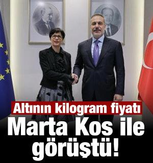 Bakan Fidan, AB Komisyonunun Genişlemeden Sorumlu &Uuml;yesi Kos ile g&ouml;r&uuml;şt&uuml;