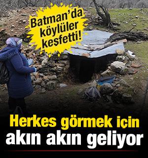 Batman'da k&ouml;yl&uuml;ler keşfetti! Herkes g&ouml;rmek i&ccedil;in akın akın geliyor