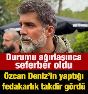 &Ouml;zcan Deniz'in yaptığı fedakarlık takdir topladı
