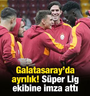 Galatasaray'da ayrılık! S&uuml;per Lig ekibine kiralandı