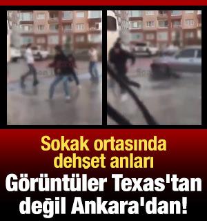 G&ouml;r&uuml;nt&uuml;ler Texas'tan değil Ankara'dan!