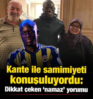 N'Golo Kante ile samimiyeti g&uuml;ndem olan Hatun teyze: Namazlı ve abdestli bir &ccedil;ocuk