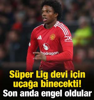 S&uuml;per Lig devi i&ccedil;in u&ccedil;ağa binmeye hazırlanıyordu! Son anda engel oldular