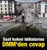 Adıyaman'daki saat kulesi tartışmasına DMM'den cevap