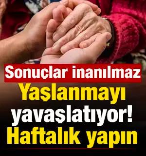Bu alışkanlık yaşlanmayı yavaşlatıyor! Duyunca siz de şaşıracaksınız