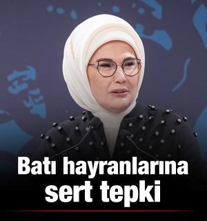 Emine Erdoğan'dan Batılı imaj dayatanlara cevap