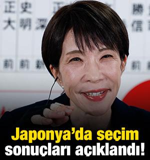 Japonya'da se&ccedil;im sonu&ccedil;ları a&ccedil;ıklandı! Tarihe ge&ccedil;ecek farkla kazandı