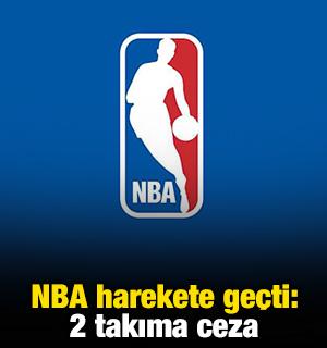 'Lige zarar veren davranışlar' NBA'yi harekete ge&ccedil;irdi: İki takıma ceza