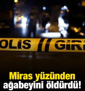 Miras y&uuml;z&uuml;nden ağabeyini &ouml;ld&uuml;rd&uuml;!