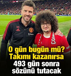 O g&uuml;n bug&uuml;n m&uuml;? Takımı kazanırsa 493 g&uuml;n sonra s&ouml;z&uuml;n&uuml; tutacak