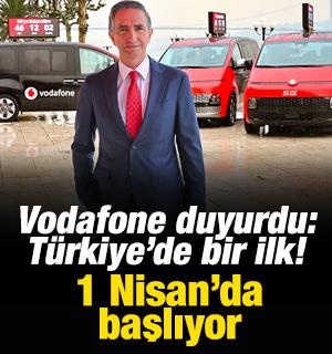 Vodafone duyurdu: T&uuml;rkiye'de bir ilk