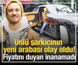 Buray yeni arabasıyla adeta şov yaptı