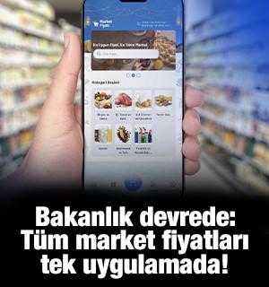 Bakanlık devrede: T&uuml;m market fiyatları tek uygulamada!