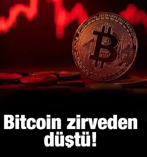 Bitcoin zirveden d&uuml;şt&uuml;! Hikayesi zayıflıyor