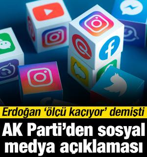 Cumhurbaşkanı Erdoğan uyarmıştı, AK Parti'den yeni sosyal medya a&ccedil;ıklaması