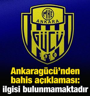 Efsane takımdan 'Bahis' a&ccedil;ıklaması: 'Kul&uuml;b&uuml;m&uuml;zle bir bağlantısı yok'