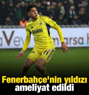 Fenerbah&ccedil;e'nin yıldızı ameliyat edildi