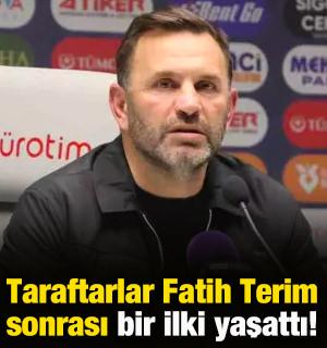 Galatasaray puan kaybetti! Taraftar, Okan Buruk'a Fatih Terim sonrası bir ilki yaşattı