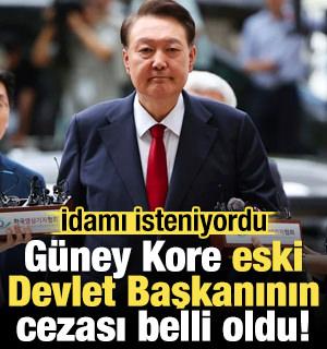 İdamı isteniyordu, G&uuml;ney Kore eski Devlet Başkanı Yoon'un cezası belli oldu!