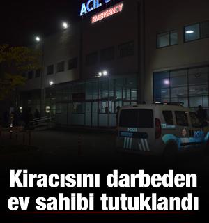 Kiracısını silahının kabzasıyla darbeden ev sahibi tutuklandı