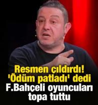 Resmen &ccedil;ıldırdı! '&Ouml;d&uuml;m patladı' dedi, F.Bah&ccedil;eli oyuncuları topa tuttu