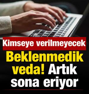 Beklenmedik veda: Resmen sona eriyor! Verilmeyecek