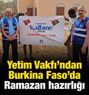 Yetim Vakfı Burkina Faso'da Ramazan erzağı dağıttı
