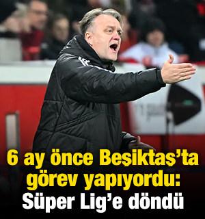 6 ay &ouml;nce Beşiktaş'taydı: Resmen S&uuml;per Lig ekibinin başına ge&ccedil;ti