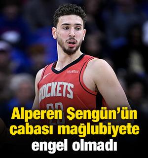 Alperen Şeng&uuml;n'&uuml;n &ccedil;abası mağlubiyete engel olmadı
