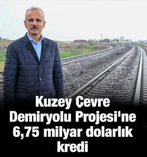 Bakan Uraloğlu duyurdu: Kuzey &Ccedil;evre Demiryolu Projesi'ne 6,75 milyar dolarlık kredi